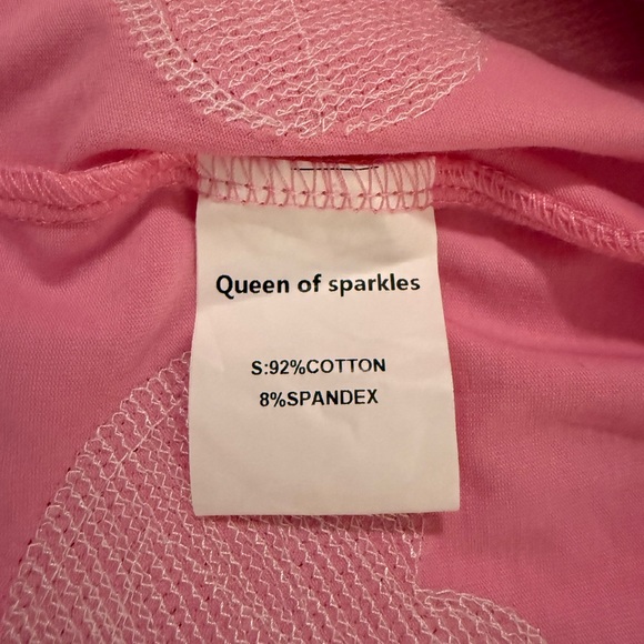 💖Queen Of Sparkles Sequin Candy Heart Tee XS 💖 - Picture 7 of 11